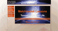 Desktop Screenshot of mansionworldteachings.org